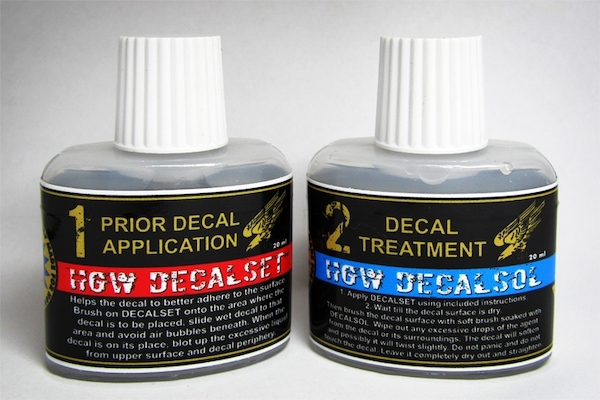 Decaltreat, set of Decalsol HGW50001 and Decalset HGW50002  HGW50003