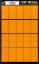 Light wood panels on white base (Yellow) HGW532005