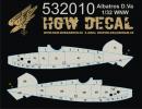 Albatros D.V/DVa Wood Panels - Light wood transparent (Yellow) HGW532010