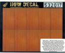 Dark wood panels Transparent (Natural) HGW532017