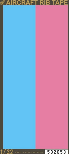 Aircraft Rib Tape - Pink & Blue HGW532053