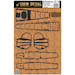 Albatros D.V Wood panels for Wingnut wings  - Base Transparent with Natural /Light Wood HGW532083