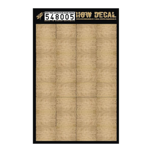 Pinewood weathered panels on white base (grey) HGW548005