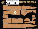 Albatros D.III OEFFAG Wood Panels - Light wood/ Natural Base white transparent  HGW548015