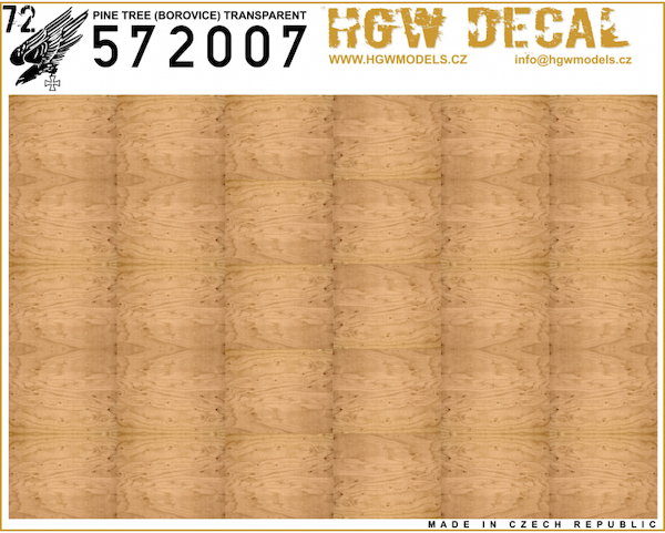 Pine tree Wood Natural (Transparent) HGW572007