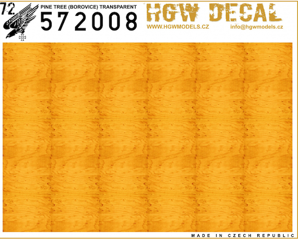 Pine tree Wood (Yellow) (Transparent)  HGW572008