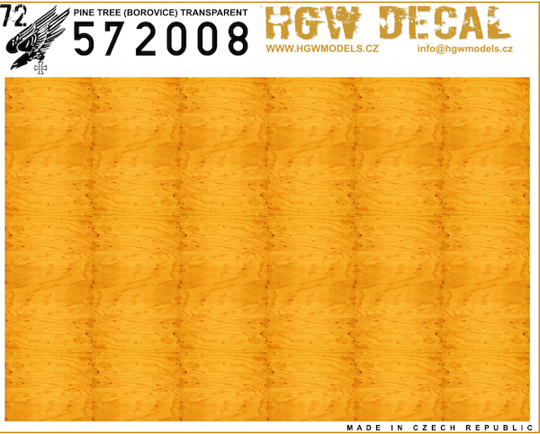 Pine tree Wood (Yellow) (Transparent) HGW572008