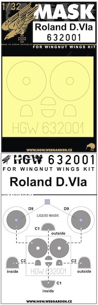 Roland DVI Mask Wingnut)  HGW632001