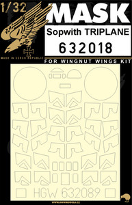 Sopwith Triplane mask (Wingnut)  HGW632018