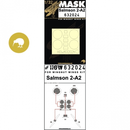 Salmson 2-A2 mask (Wingnut)  HGW632024