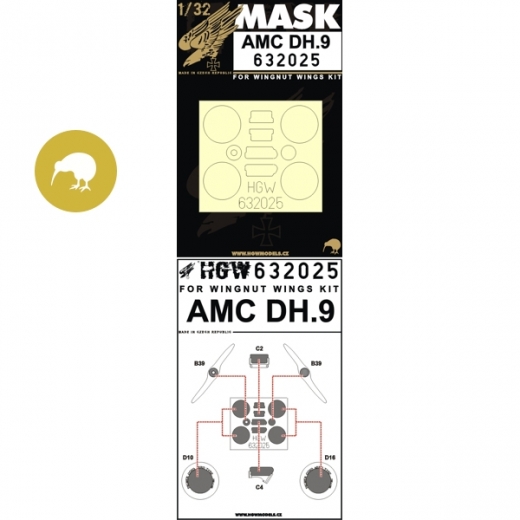 AMC DH9 mask (Wingnut)  HGW632025