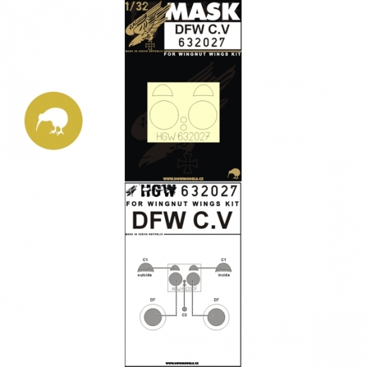DFW C.V mask (Wingnut) HGW632027