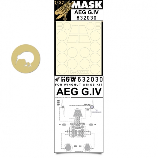 AEG G.IV mask (Wingnut)  HGW632030