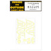 P51D Mustang Inside and outside canopy mask (Tamiya) HGW632405