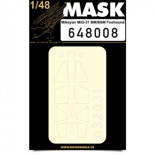 Mikoyan MiG31BM/BSM Foxhound Mask HGW648008