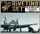 Complete set of rivets for Eduard F6F-5 Hellcat  HGW721010