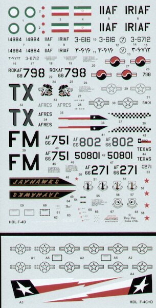 F4D Phantom II (Iran AF, USAF, South Korea) 72-055