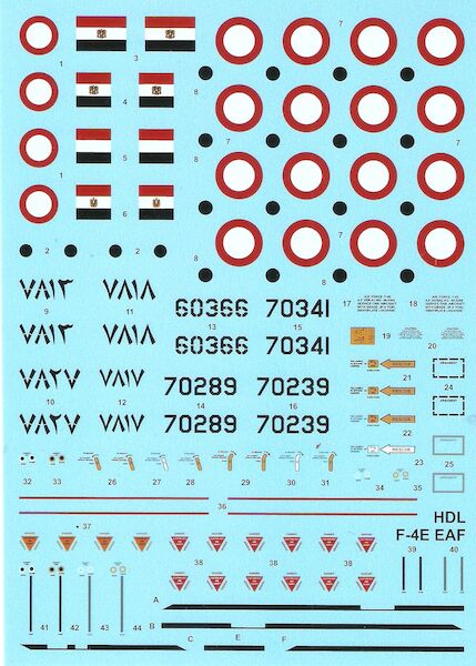 F4E Phantom II (Egypt Air Force  "Pharaoh's Ghosts")  72-063