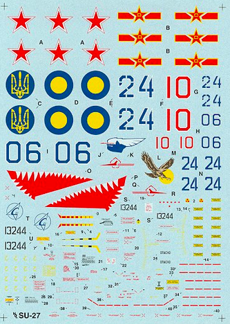 Suchoi Su27 Flanker B (China,USSR,Ukraine) HDL48003