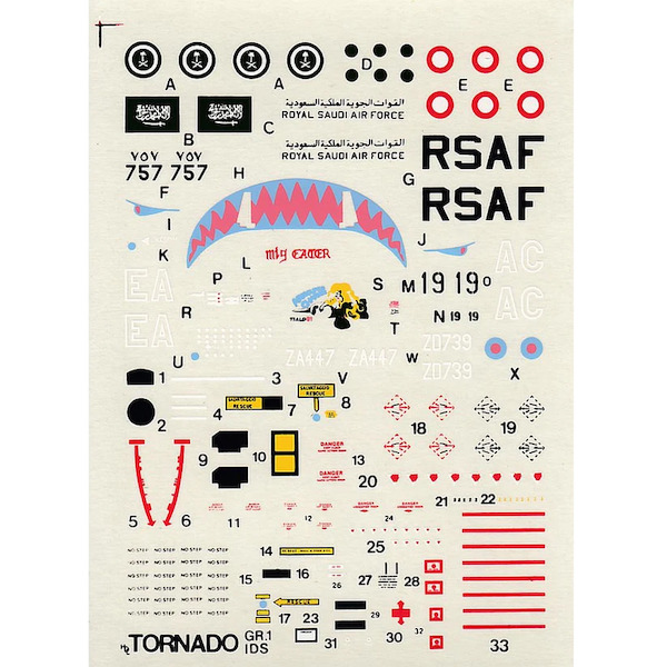 Tornado GR1/IDS (RSAF, RAF, AMI) HDL72001