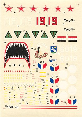 Suchoi Su25A Frogfoot A (USSR, Iraq, Czechoslovak AF)  HDL72002