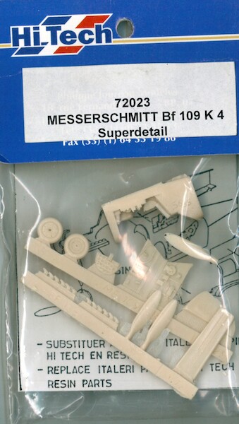 Messerschmitt BF109K-4 (voor Revell)  72023