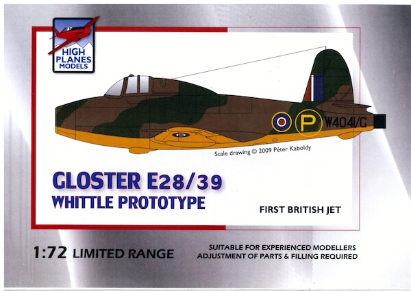 Gloster E28/39 Whittle Prototype  72018