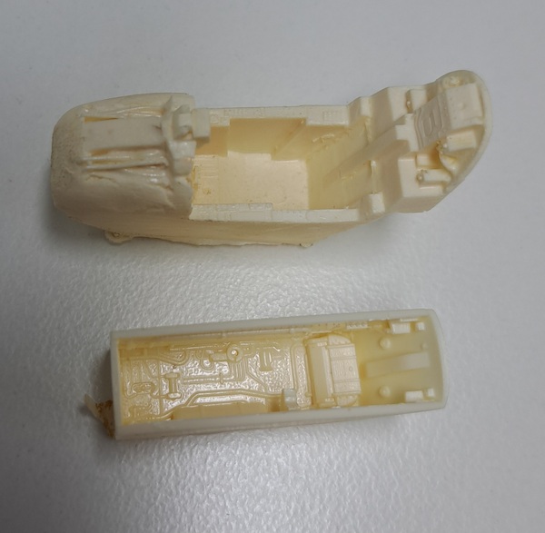 Mirage III cockpit tub and nose wheel bay (Italeri / ESCI)  AC4808