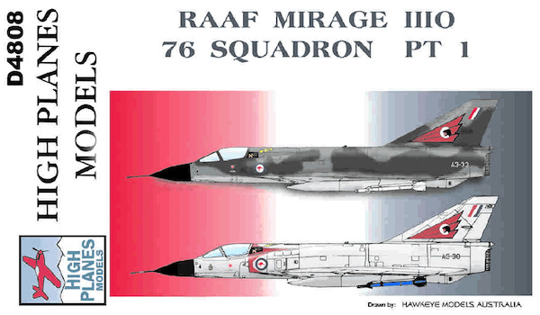 Mirage IIIO part 1 (76sq RAAF) D4808