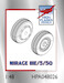 Mirage IIIE/O/5/50 Main Wheels HPA048026