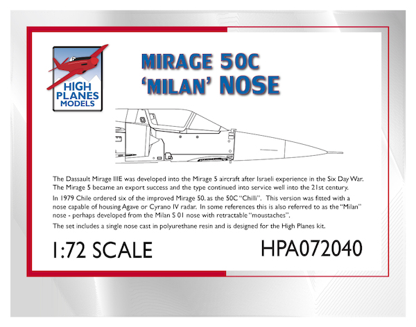 Dassault Mirage 50 Milan Nose HPA072040