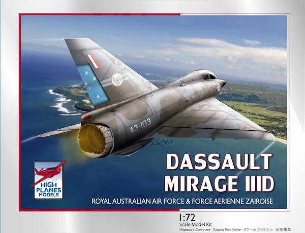 Dassault Mirage IIID (3 SQN RAAF & 211 Escadrille Force Aerienne Zaire.)  HPK072103