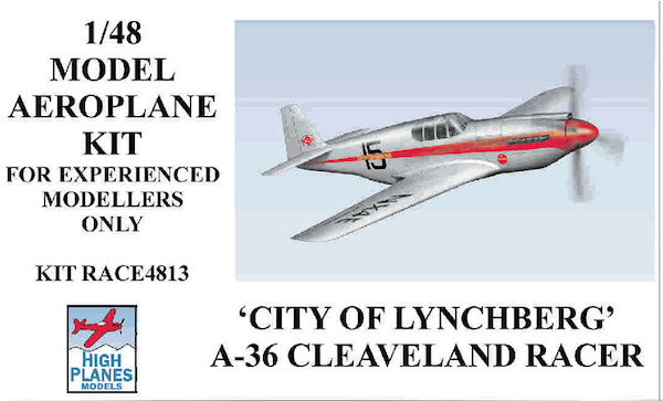 A36 Mustang racer "Ciry of Lynchberg" HPMR048013
