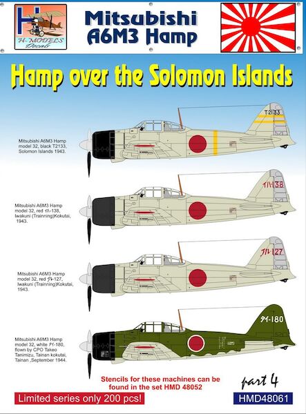Mitsubishi A6M3 Hamp over the Solomon Islands, Pt.4  HMD48061