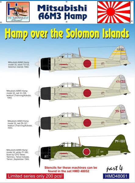 Mitsubishi A6M3 Hamp over the Solomon Islands, Pt.4 HMD48061