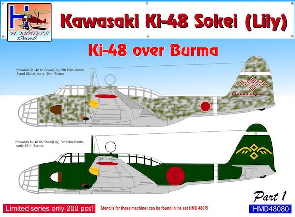 Kawasaki Ki48 'Lily' over Burma, Pt.1  HMD48080