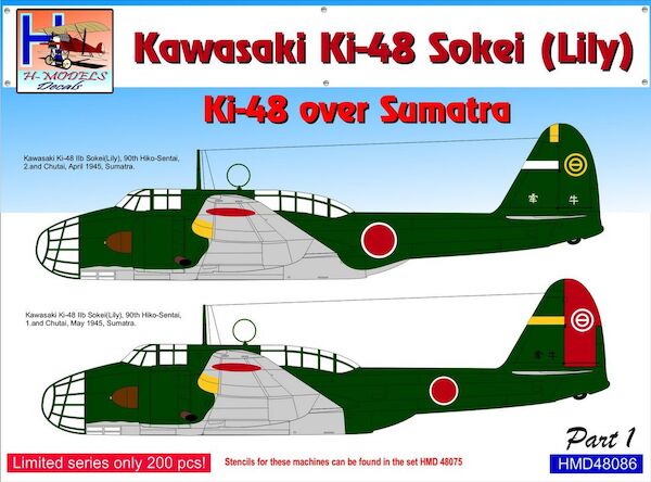 Kawasaki Ki48 'Lily' over Sumatra, Pt.1 HMD48086