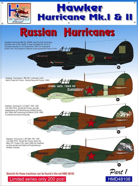 Russian Hurricanes Mk.I/II, Pt.1  HMD48108