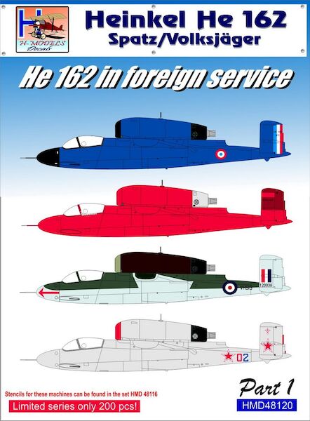 Heinkel He162 in Foreign Service, Pt.1 HMD48120