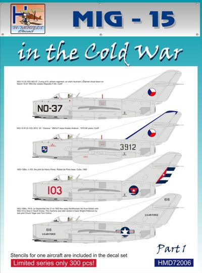 Mikoyan Mig15 in the Cold War Prt 1 HMD72006