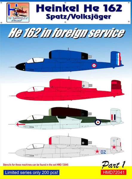Heinkel He162 in Foreign Service Pt.1 HMD72041