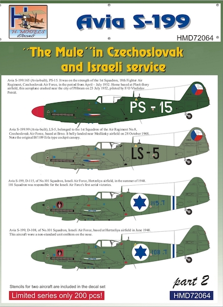 Avia S199 Mule in Czech AF service part 2 HMD72064