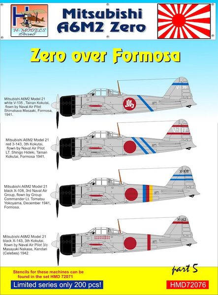 Mitsubishi A6M2 Zero over Formosa, Pt.1  HMD72076