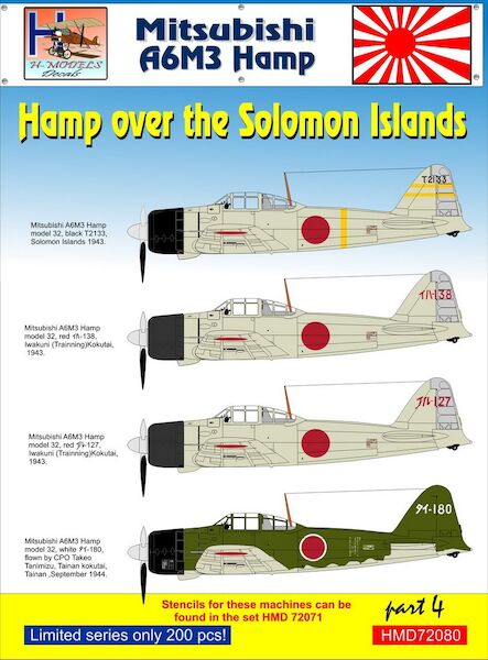 Mitsubishi A6M3 Hamp over the Solomon Islands, Pt.4  HMD72080