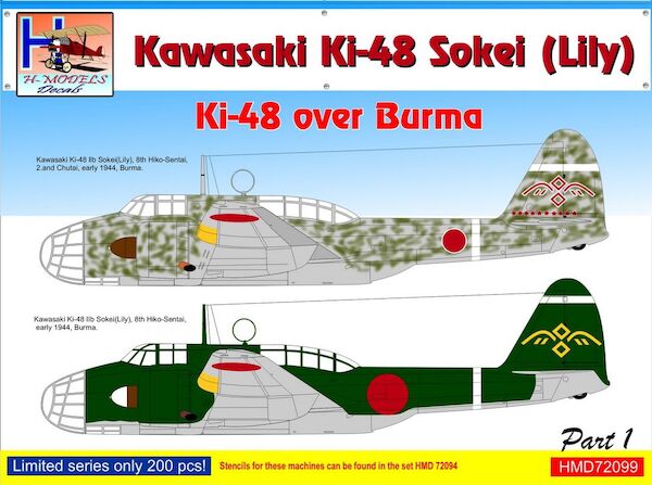 Kawasaki Ki48 'Lily' over Burma, Pt.1 HMD72099
