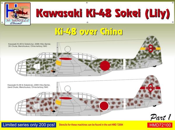 Kawasaki Ki48 'Lily' over China, Pt.1  HMD72100