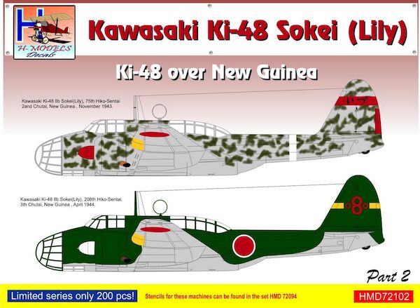 Kawasaki Ki48 'Lily' over New Guinea, Pt.2  HMD72102