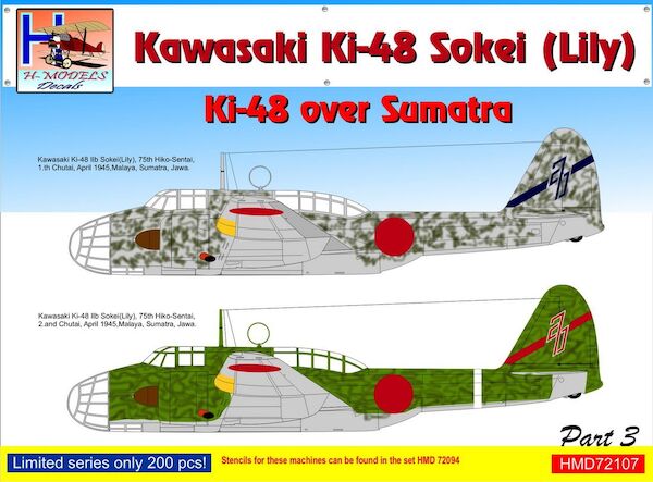 Kawasaki Ki48 'Lily' over Sumatra Pt.3  HMD72107