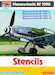 Messerschmitt Bf109K-4/6/10/14 Stencils for 3 planes HMD72139