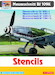 Messerschmitt Bf109K-4/6/10/14 Stencils for 3 planes HMD72139